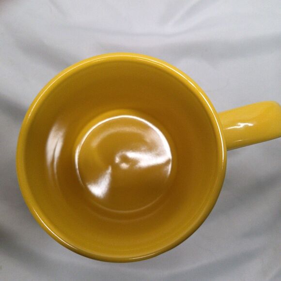 Disney Alice in Wonderland Yellow Butterfly Tea Party Mug Cup 14 Oz - Picture 4 of 6